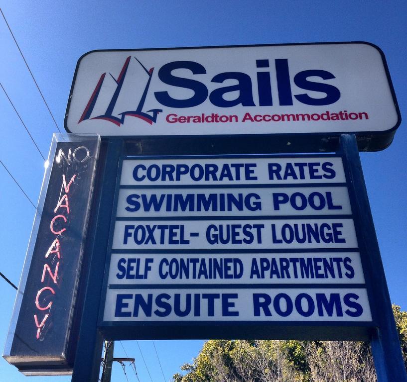 Sails Geraldton Accommodation Eksteriør bilde